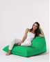 Atelier Del Sofa Pyramid Big Bed Pouf - Verde Pistacho